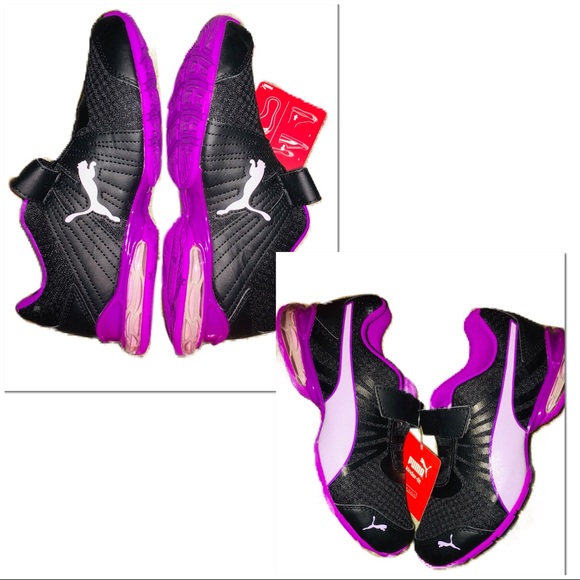 •SOLD OUT! PUMA | NIB | Black/Orchid Sneakers• - Picture 6 of 8